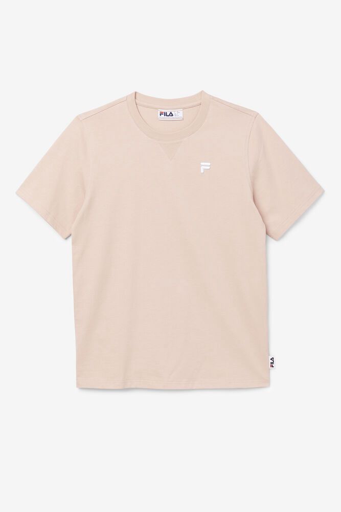 Fila T-Shirt Derion Mens Rose - India PVT-765214